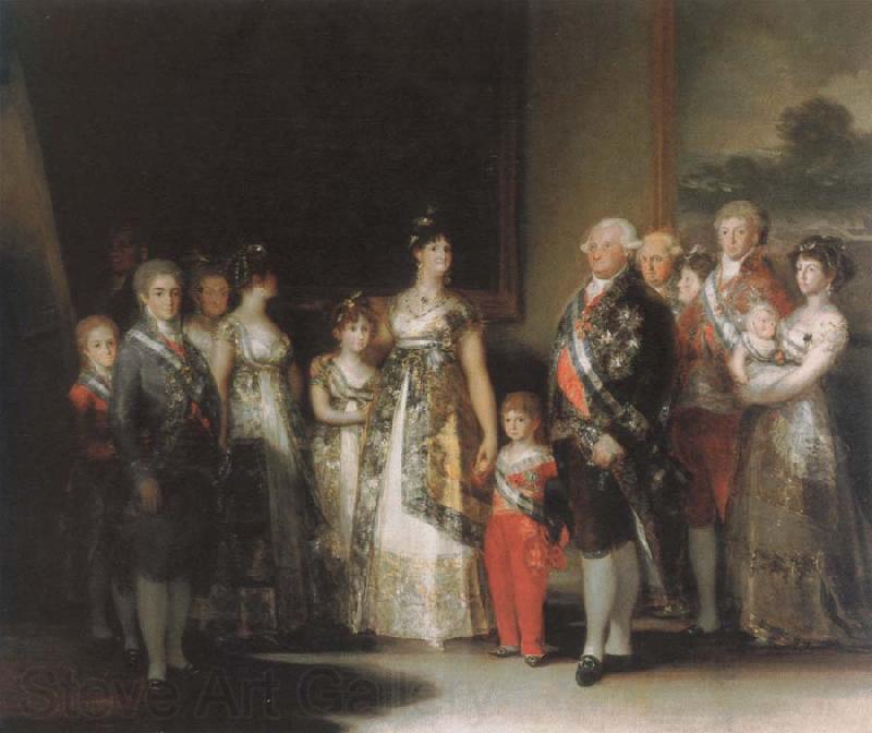 Francisco Goya family of carlos lv